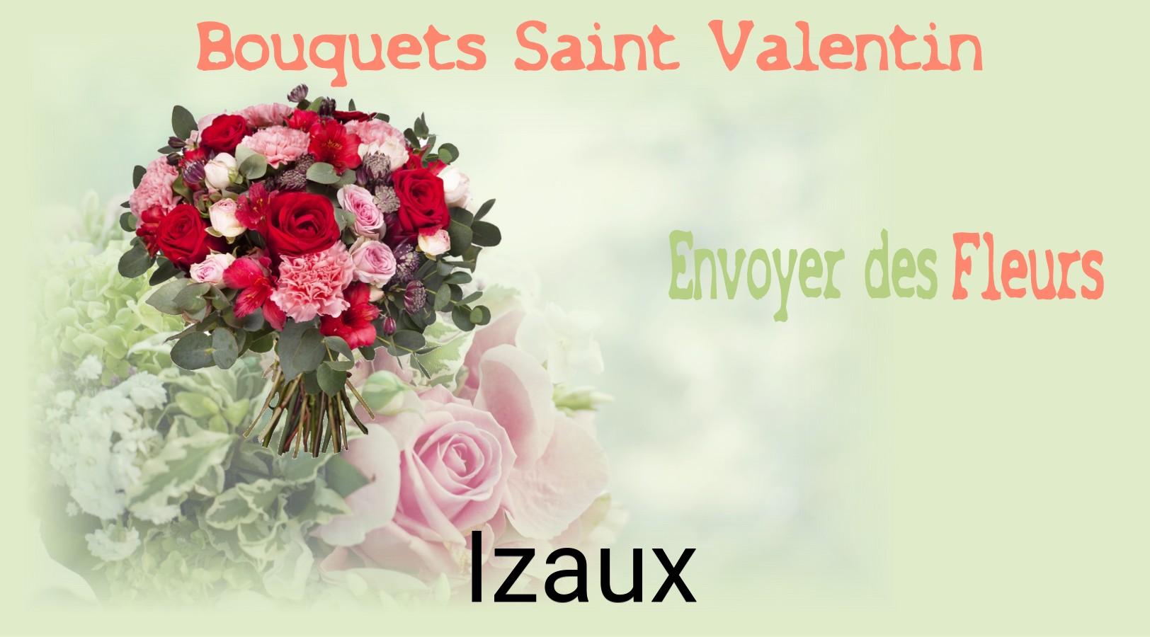 Roses de Saint-Valentin livrées à Izaux